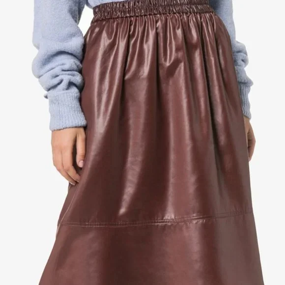 Tibi liquid drape pull on skirt, size M - Picture 2 of 7